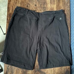 Black Active Stretch Women Shorts - Performance Everyday